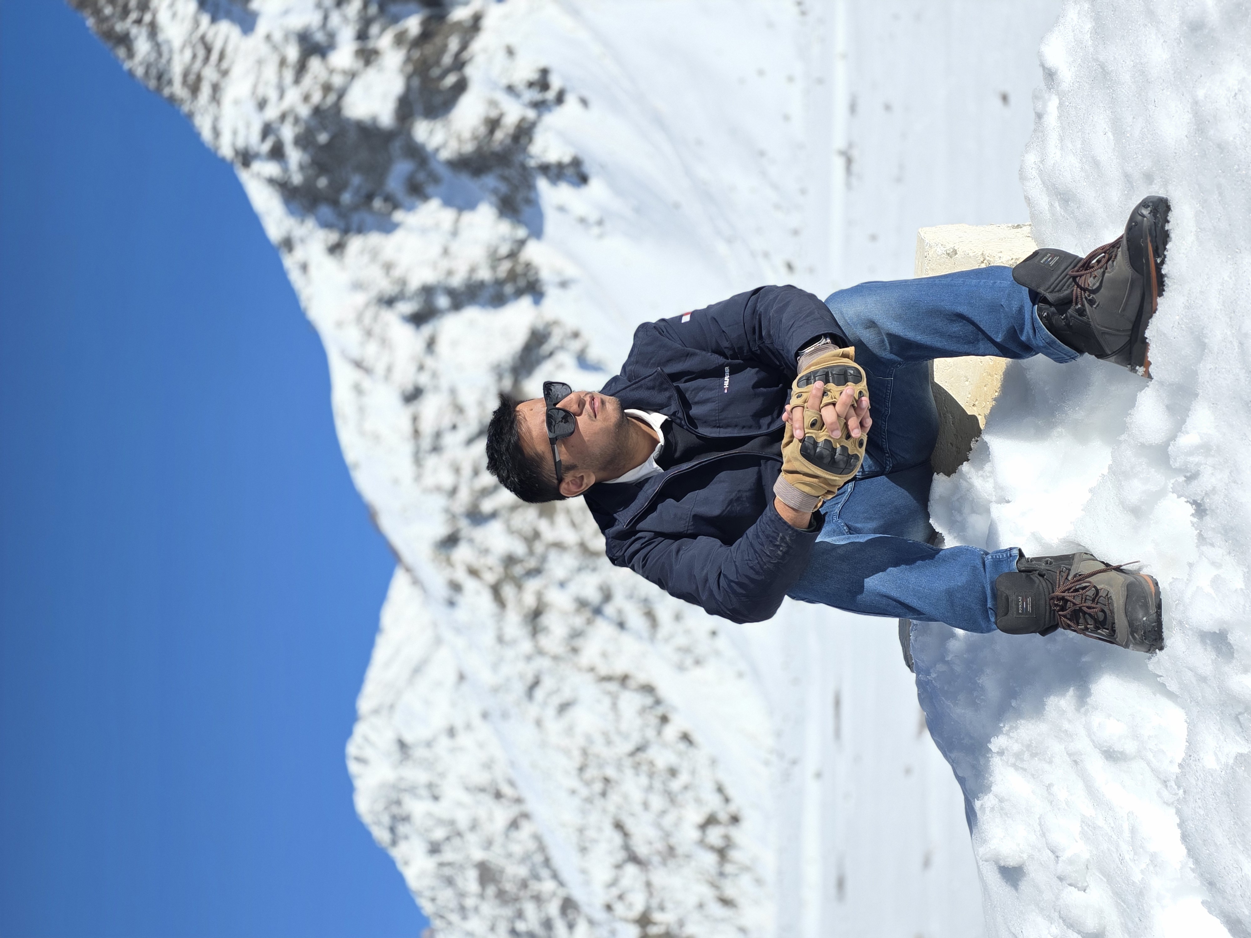 Raaghav Gaur in the Himalayas